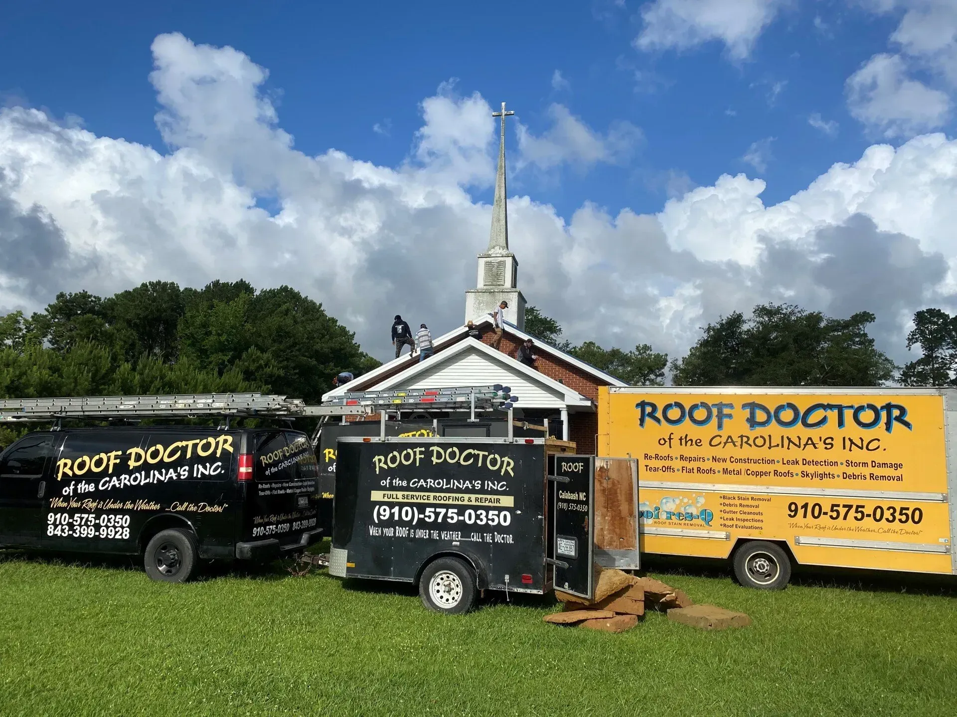Roof Doctor Cars - Calabash, NC - Roof Doctor Of The Carolinas Inc.