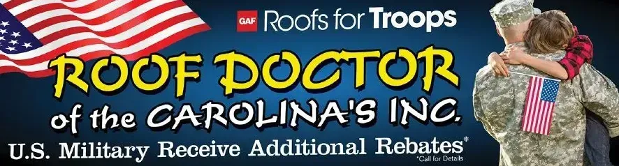 Roofs For Troops - Calabash, NC - Roof Doctor Of The Carolinas Inc. Roofs For Troops - Calabash, NC - Roof Doctor Of The Carolinas Inc.