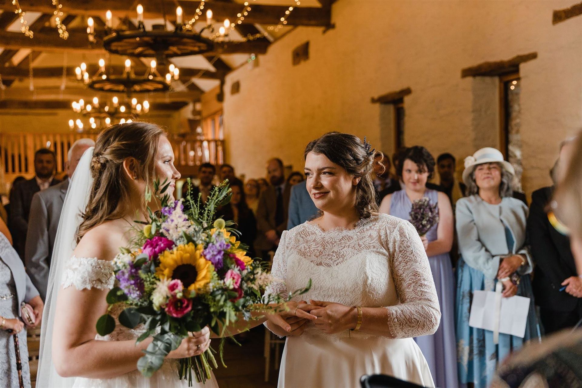 Couple getting married 
