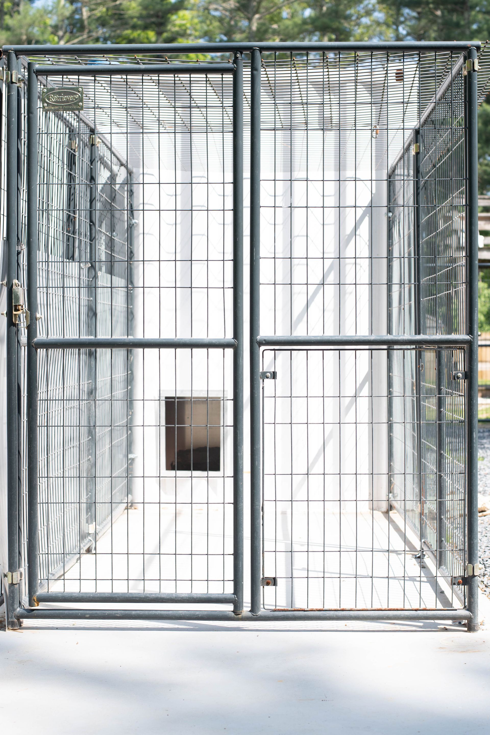 Steel Dog Cage Gate — Middleborough, MA — G-Force Kennels