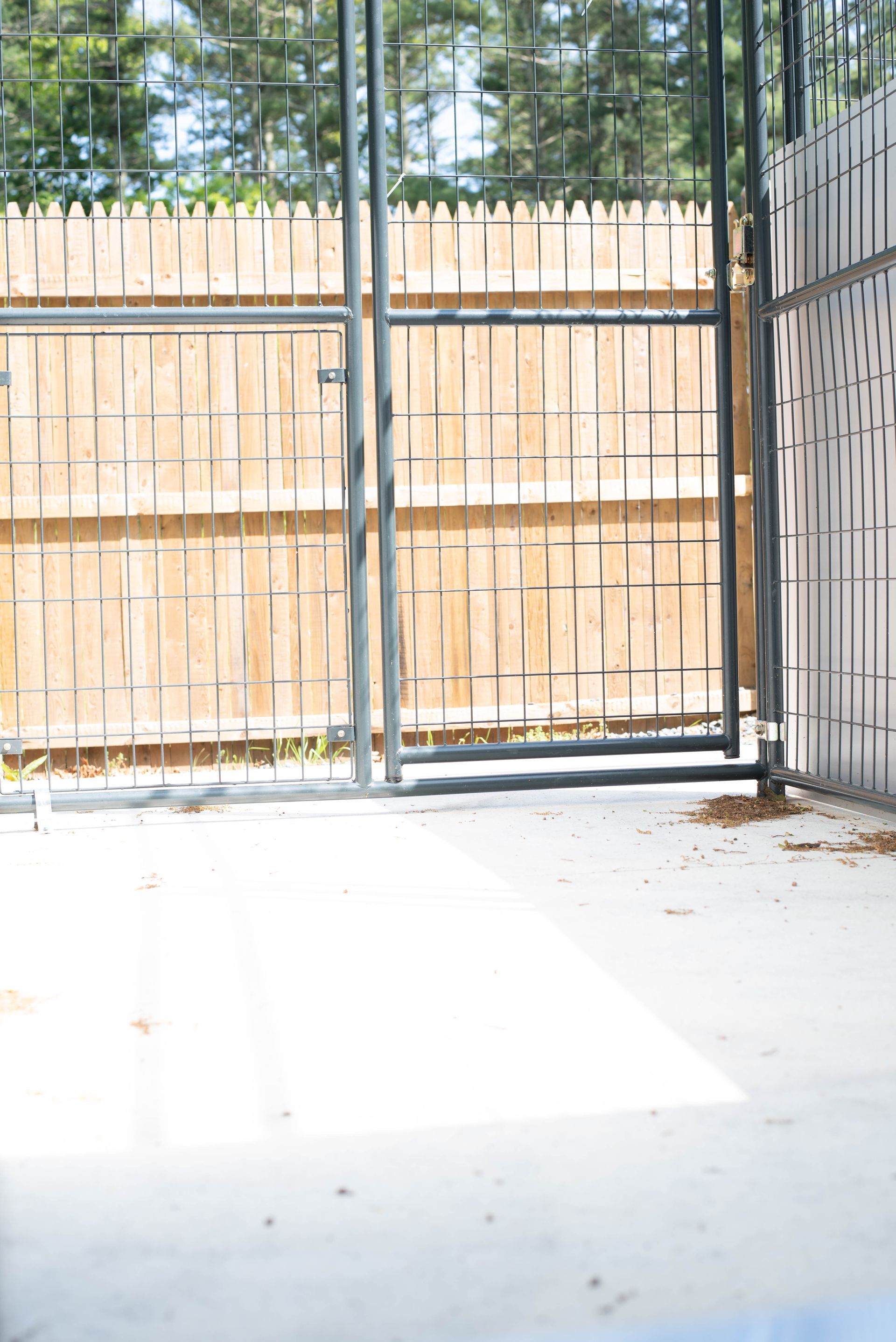 Newly Build Steel Dog Cage — Middleborough, MA — G-Force Kennels