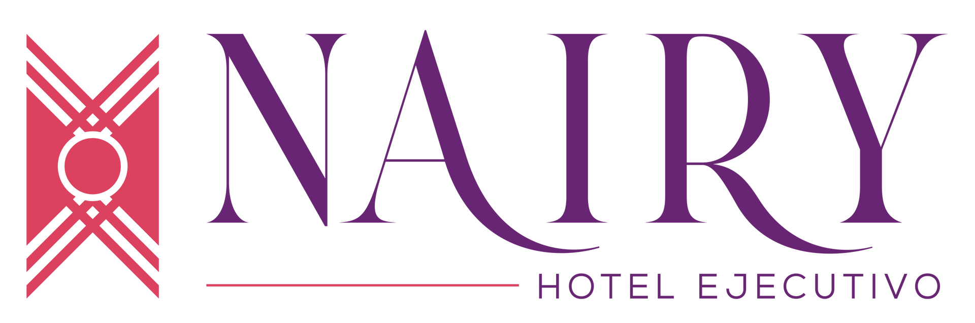 Un logotipo para un hotel llamado Nairy Hotel Ejecutive.
