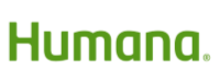 Humana logo in green text on a white background