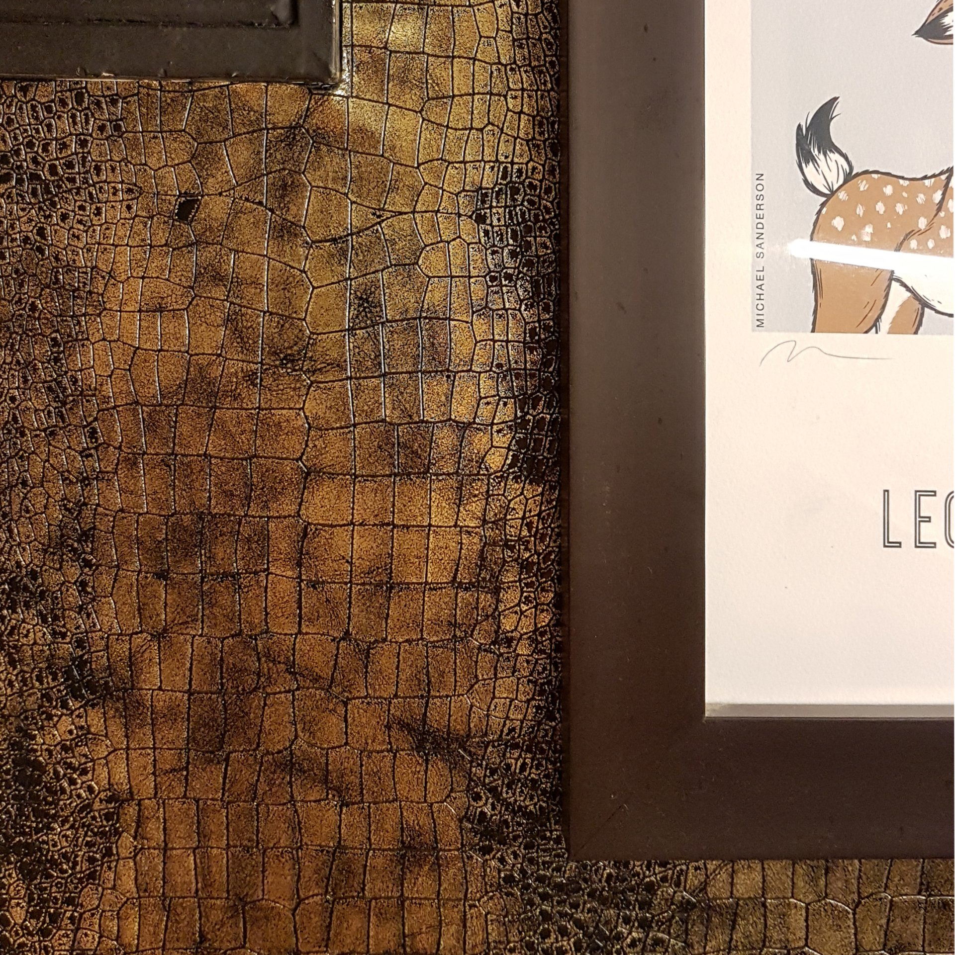 Una imagen de un ciervo con la palabra leo en ella.