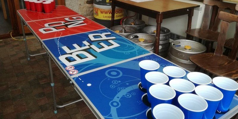 table beerpong pour jeunesses fete