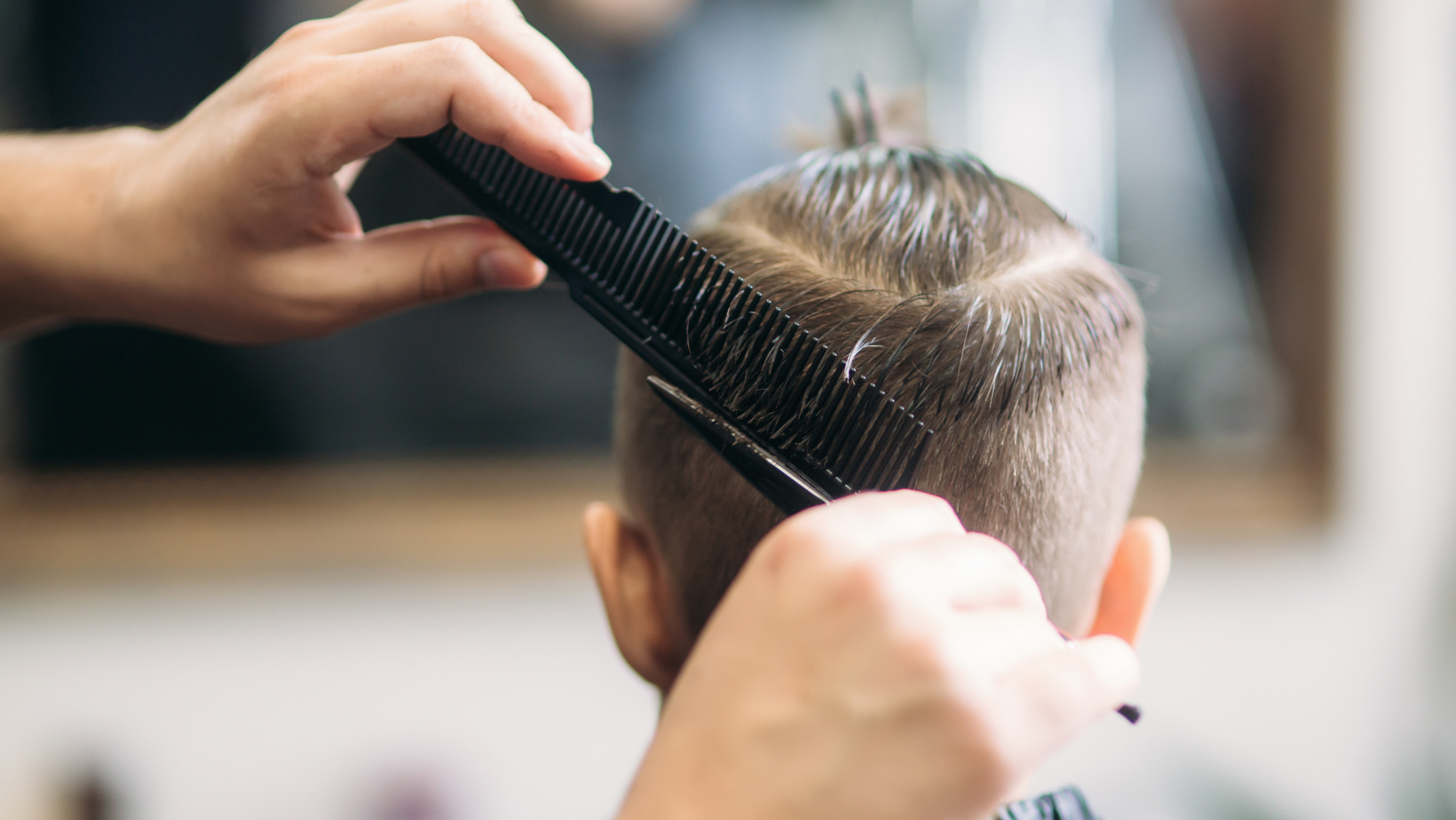 child hair cut