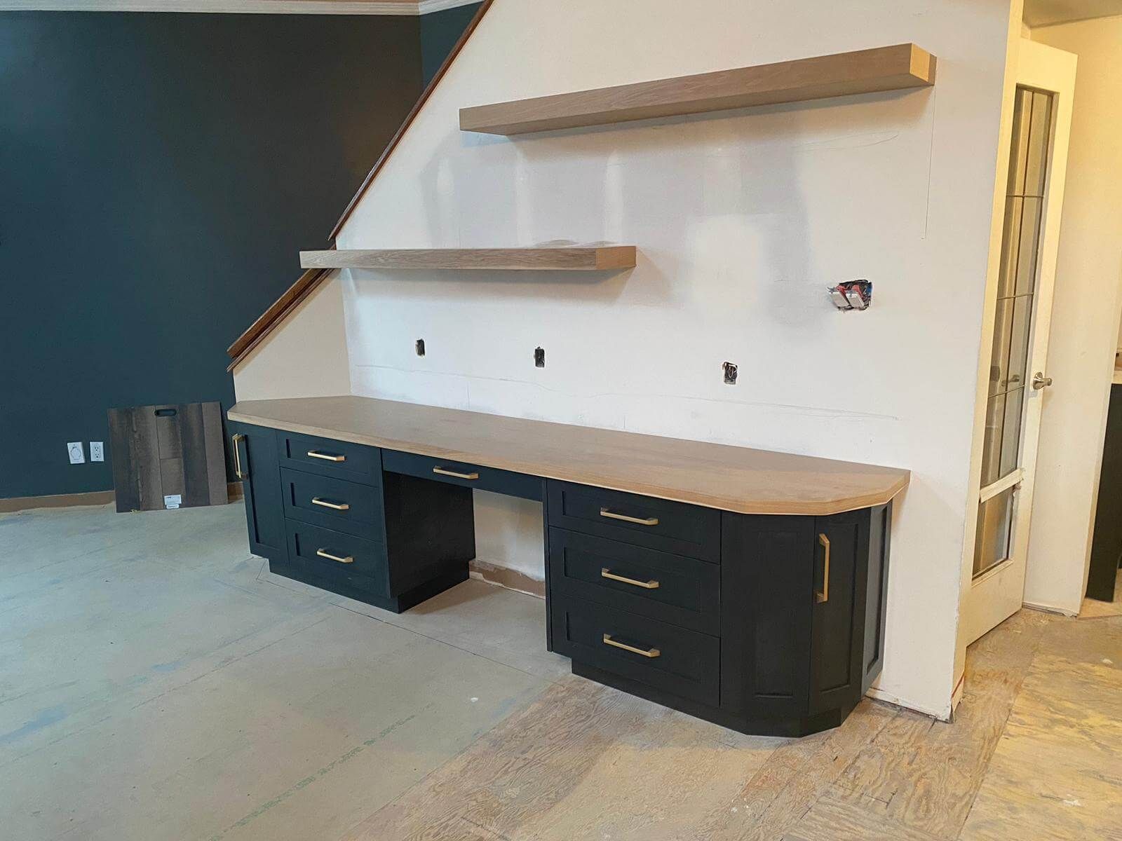 Stair cabinet