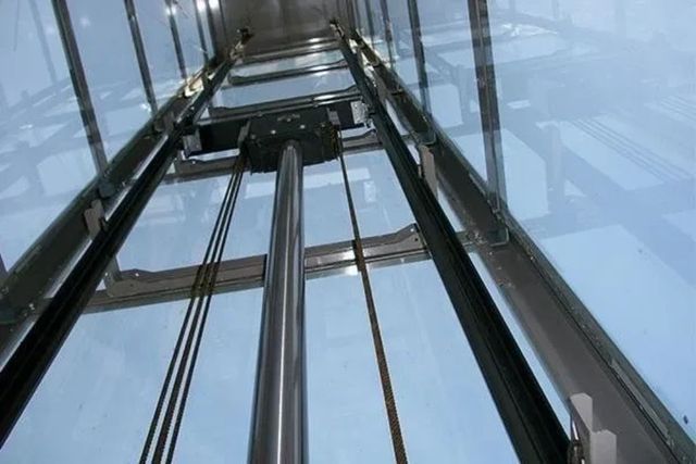 ascensore in vetro