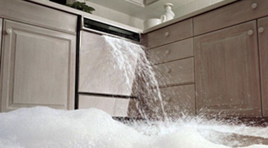 dishwasher overflow