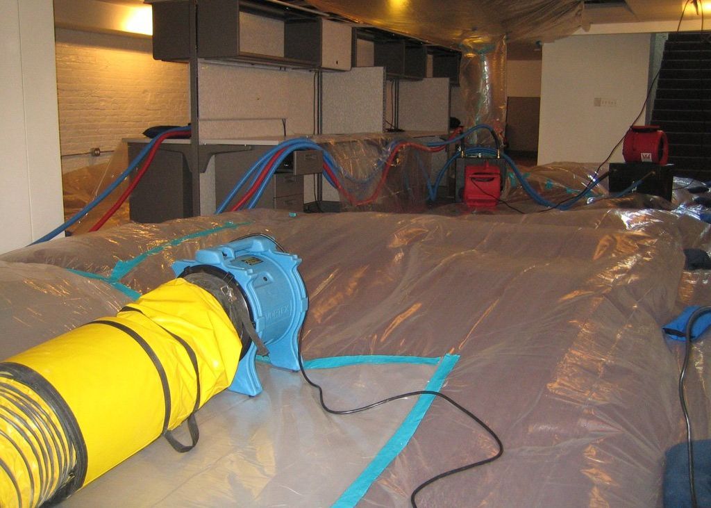 flood damage cleanup