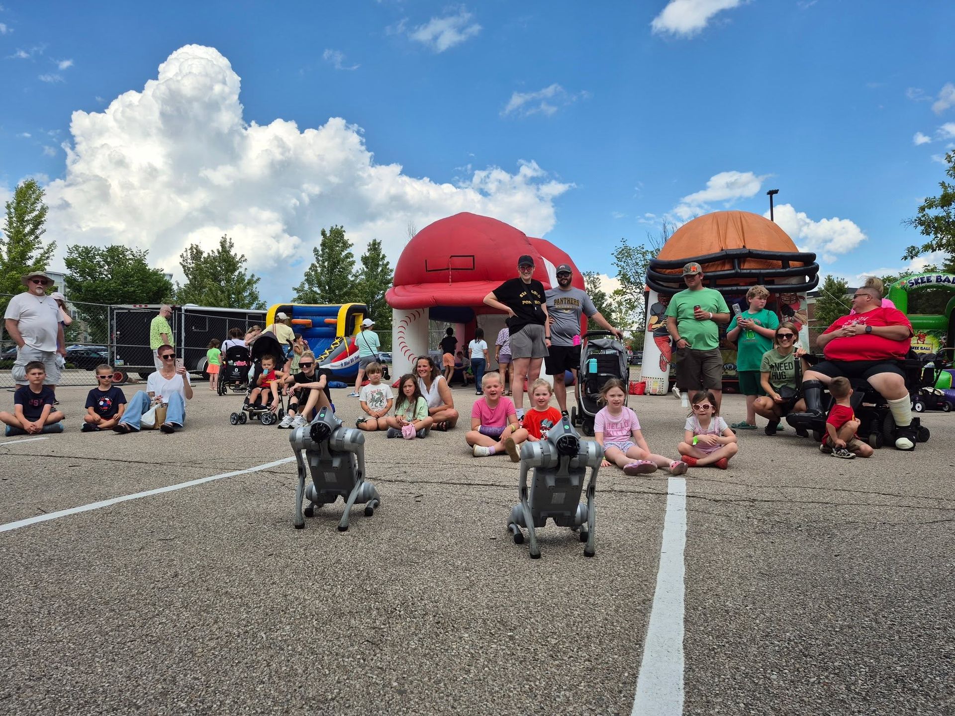 AI Robot Dogs, Austin Landing Pickle Fest 2026, Robot Experience LLC