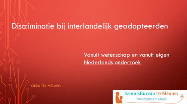 Discriminatie bij interlandelijk geadopteerden