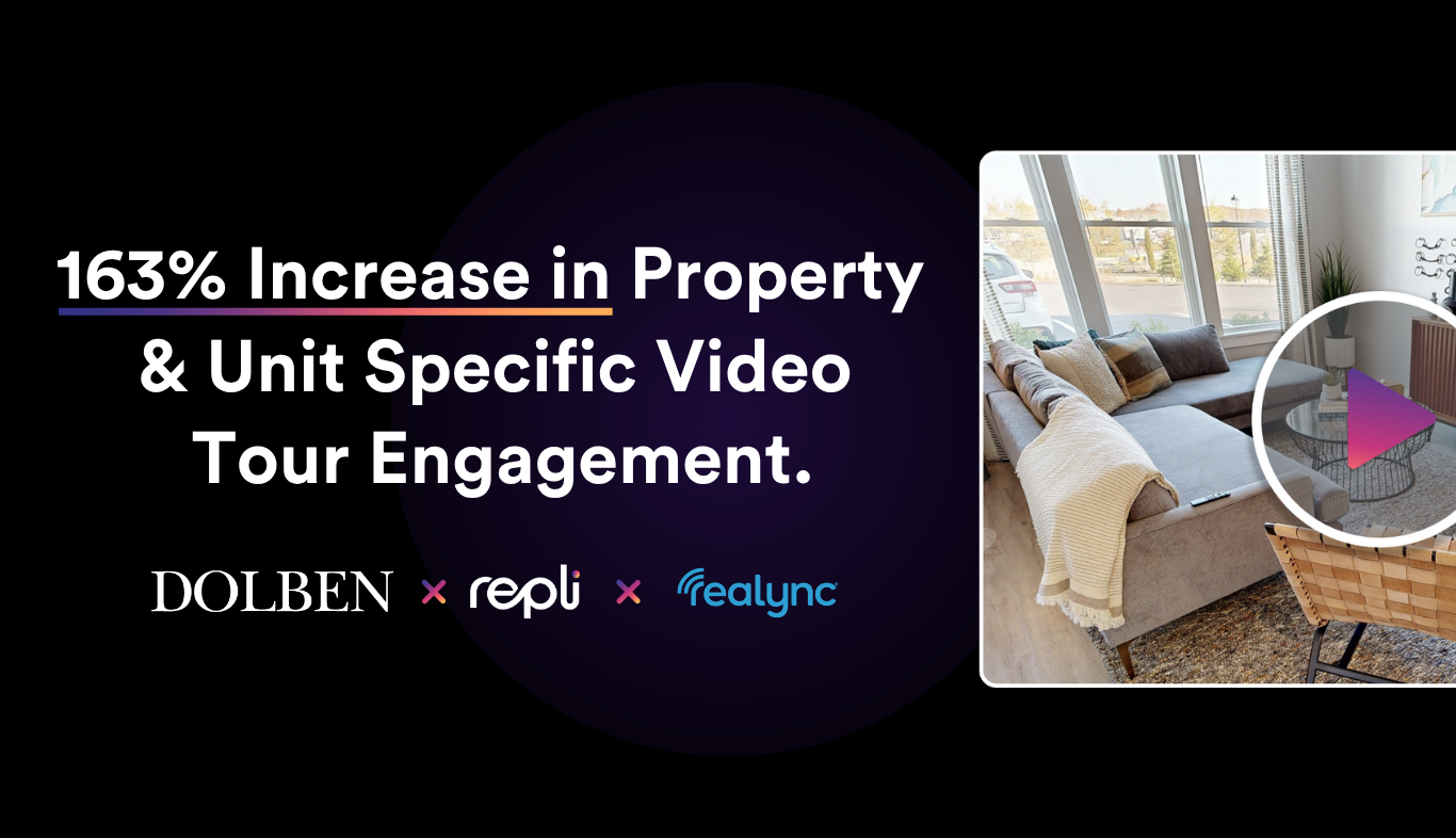 163% More Video Tour Engagement: Dolben Property Pages Turned Leasing Tool with Repli