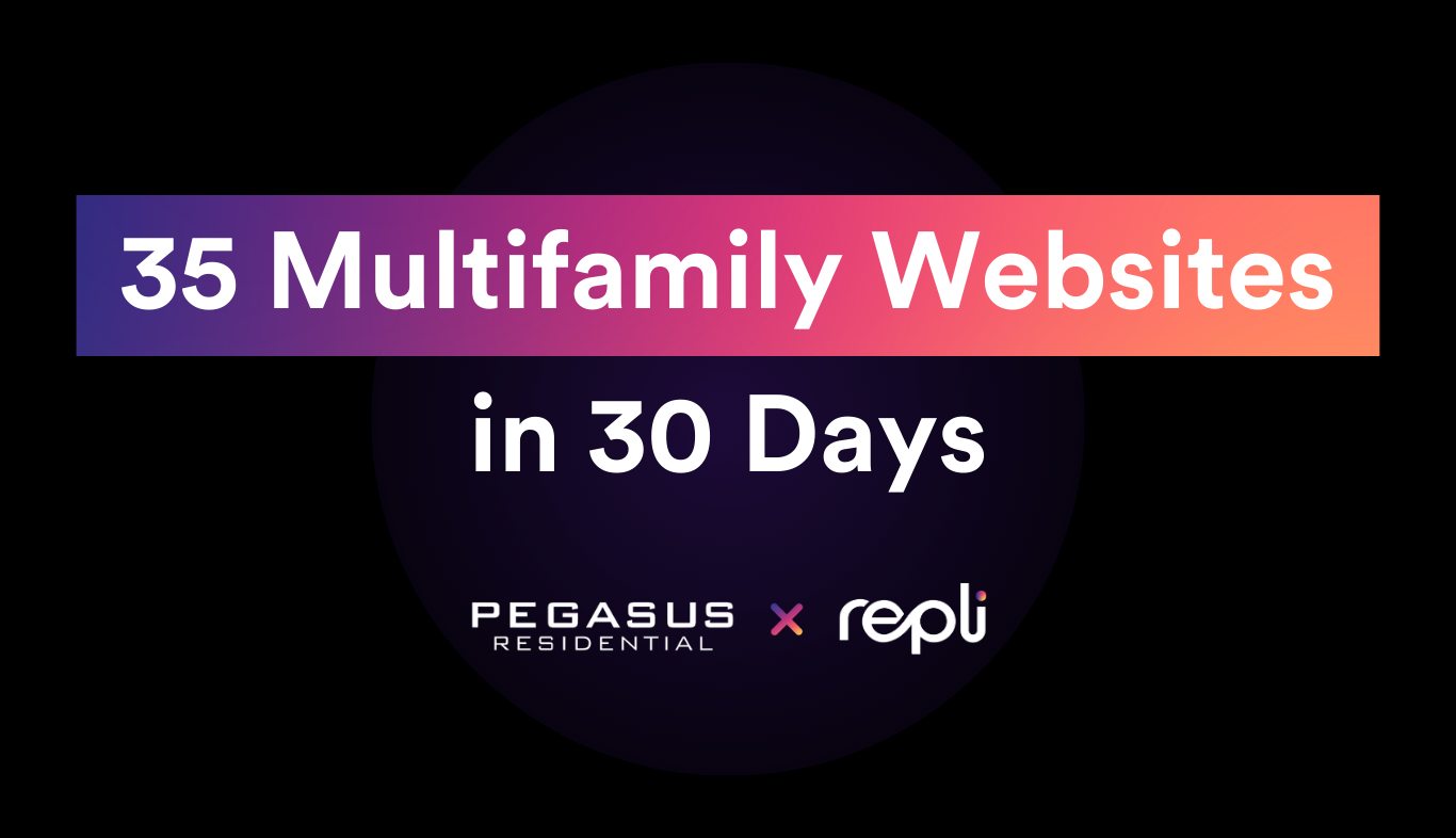 35 Websites in 30 Days: How Pegasus Residental Migrated and Launched at Scale with Repli