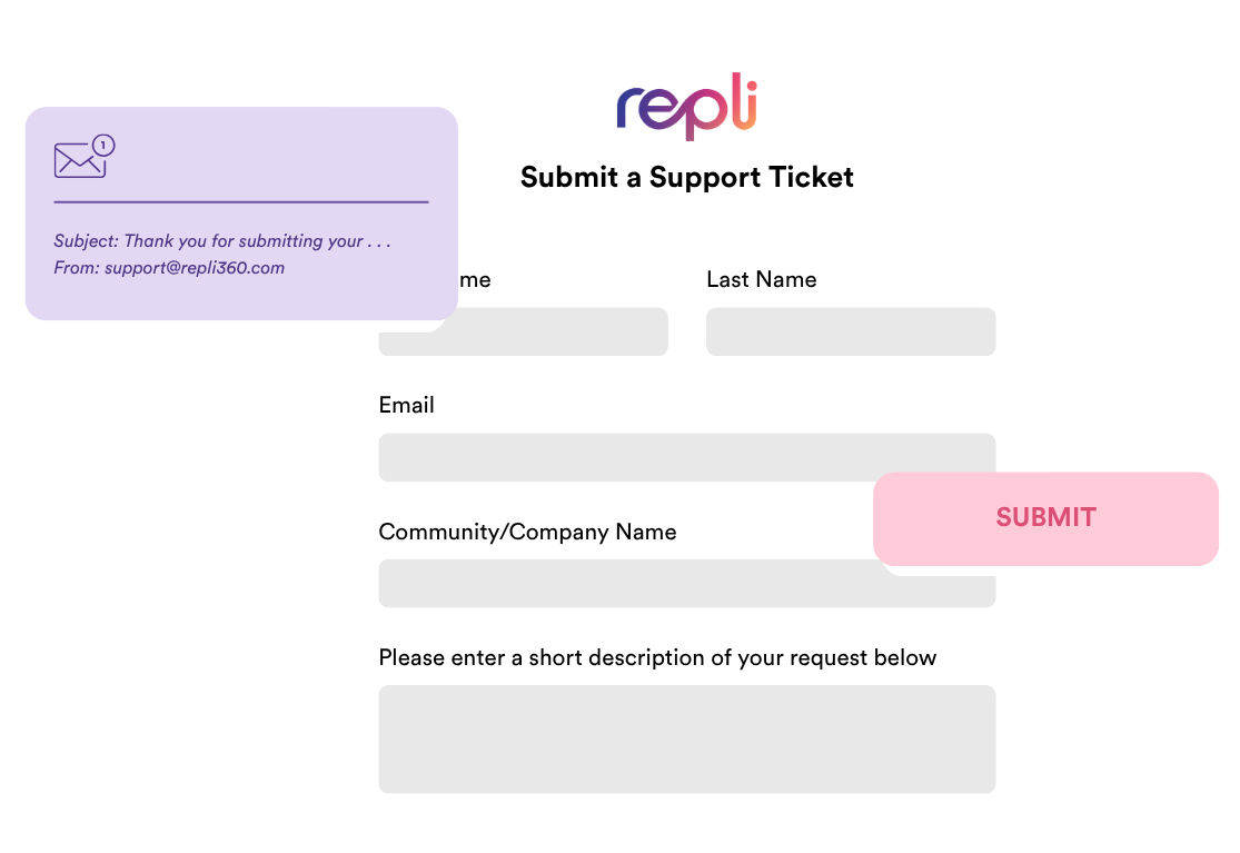 Repli Support Ticket Form