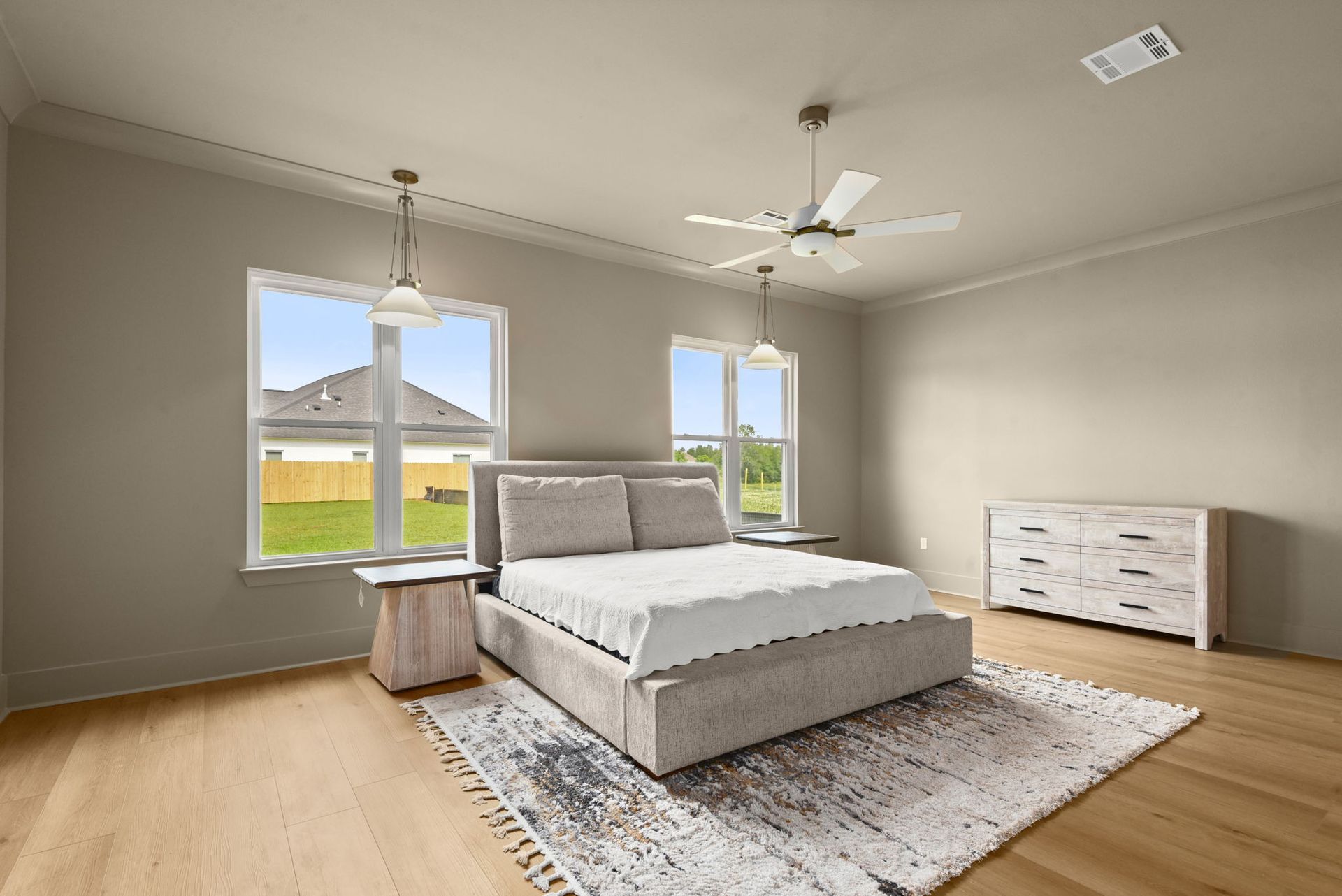 First floor primary bedroom 