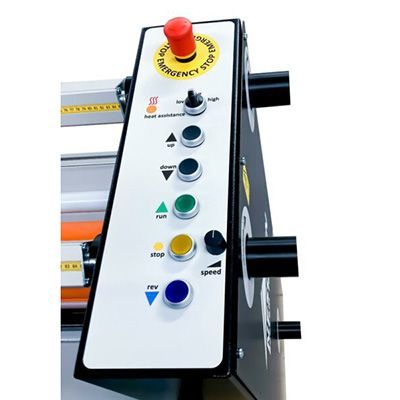 Neschen EcoLam 1650 laminator control panel