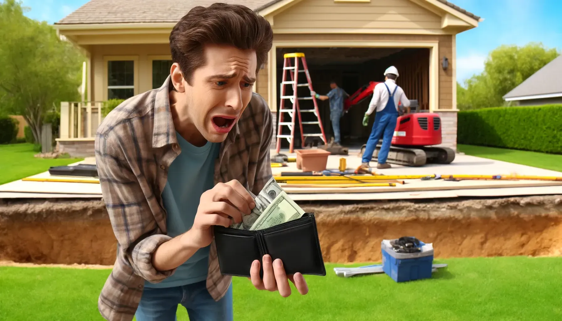 Man Panicking over Foundation Repair Costs!
