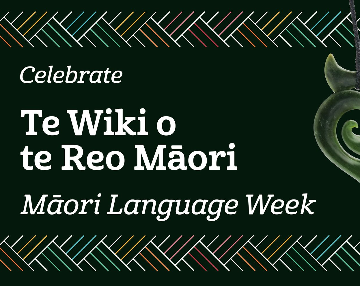 Te Wiki o te Reo Maori banner image 2026
