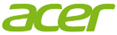 Acer logo in green.