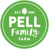 Green circle logo: 