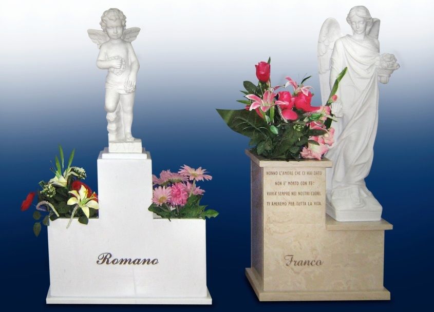 Articoli funerari e fiori