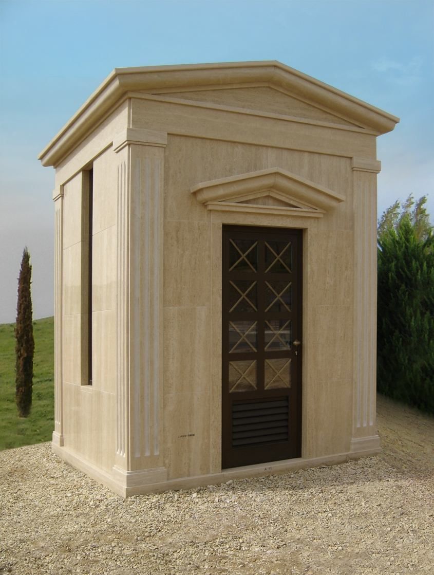 Cappella funeraria con porta