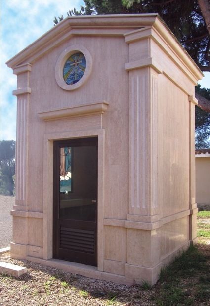 Cappella funeraria rosa antico