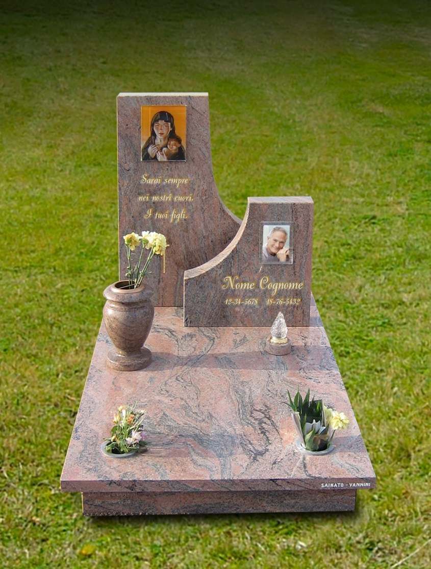 Monumento in marmo per lapide
