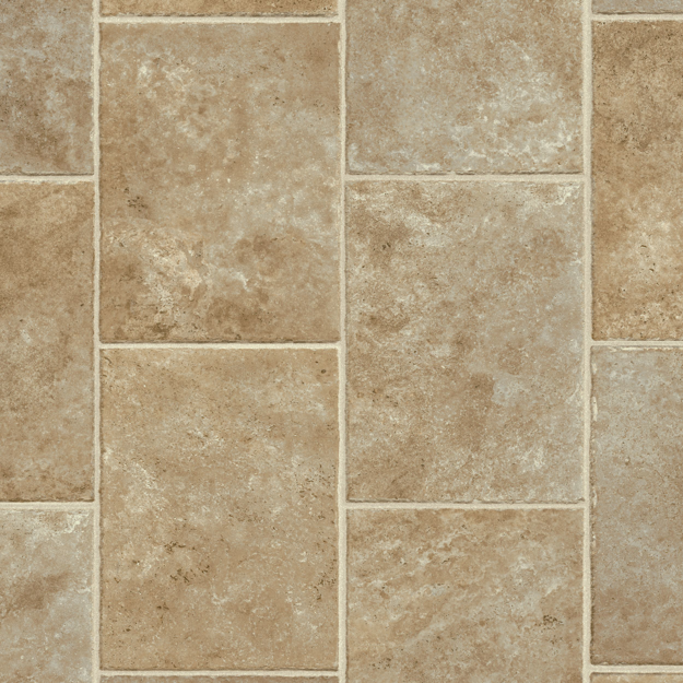 Armstrong FlexStep Value Plus vinyl sheet flooring in Brown Sugar