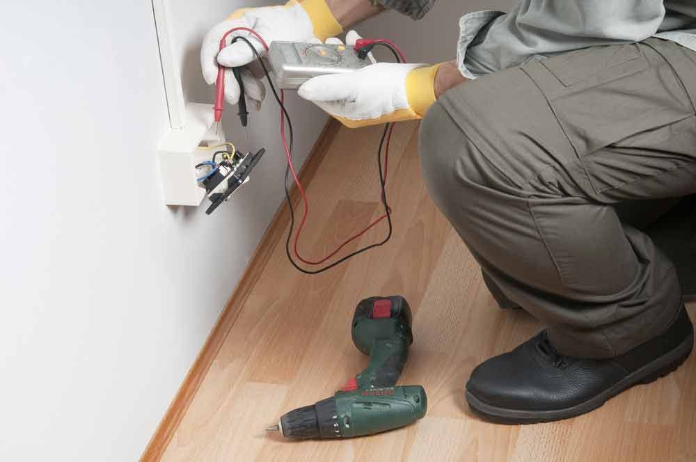 Electrician at Work — Level 2 Electrician in Toukley, NSW