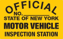 Official State of New York Motor Vehicle Inspection Station Logo - Precision Automotive Service