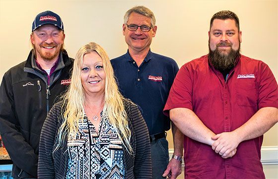 The staff at our auto repair shop