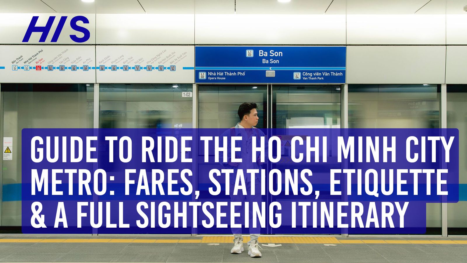 Spanning nearly 20 kilometers, the metro offers international tourists an convenient way to travel.