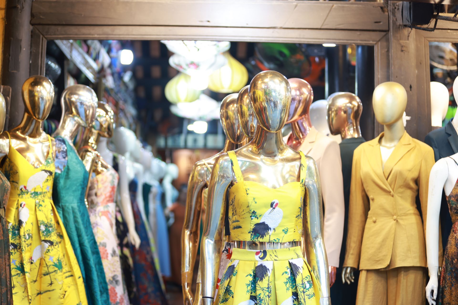 Hoi An is globally famous for bespoke tailoring