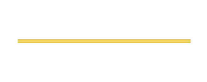 Thin gold horizontal line on a white background