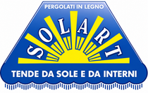 Logo Solart, azienda di tende da sole, tende da interni, outdoor, vele, ombrelloni, vetrate panoramiche e zanzariere.