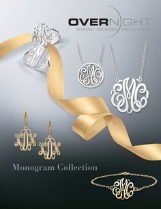 ONM monograms Overnight Mountings monograms