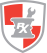 Red-and-gray shield logo with stylized white “Rx” letters inside.