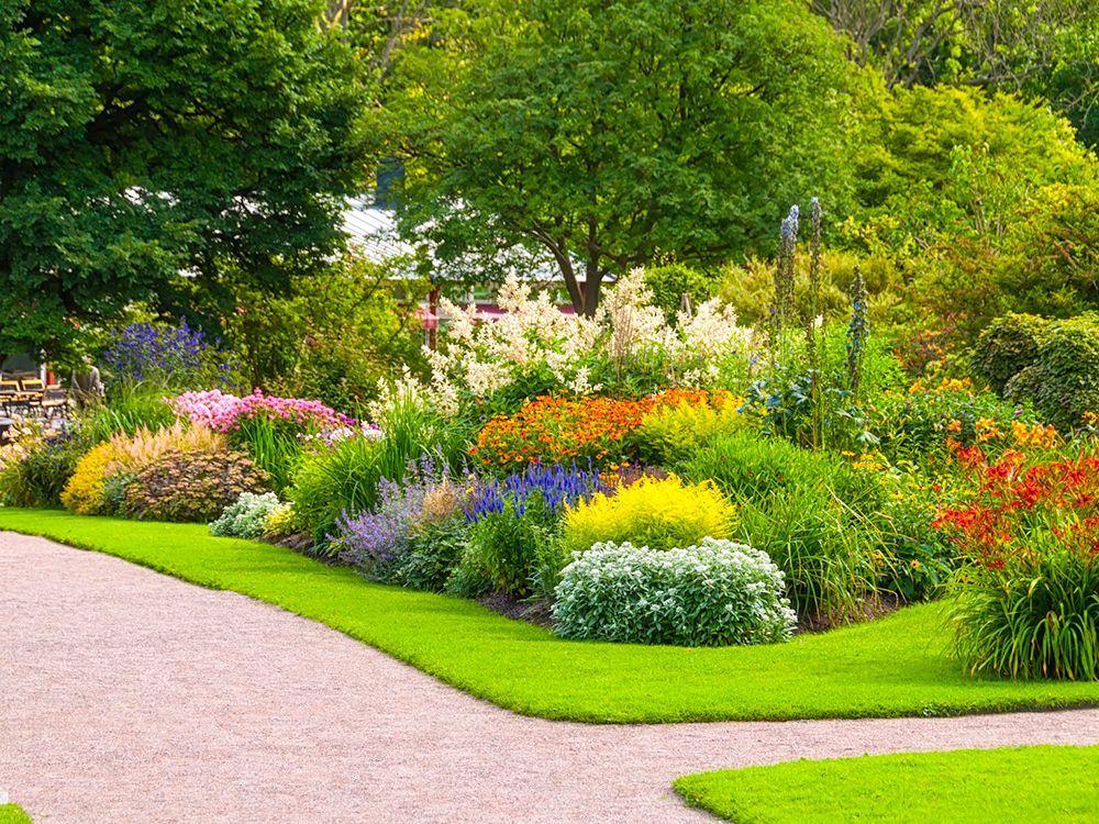 Beautiful Summer Garden — Kilmarnock, VA — Booth Landscaping Beautiful Summer Garden — Kilmarnock, VA — Booth Landscaping