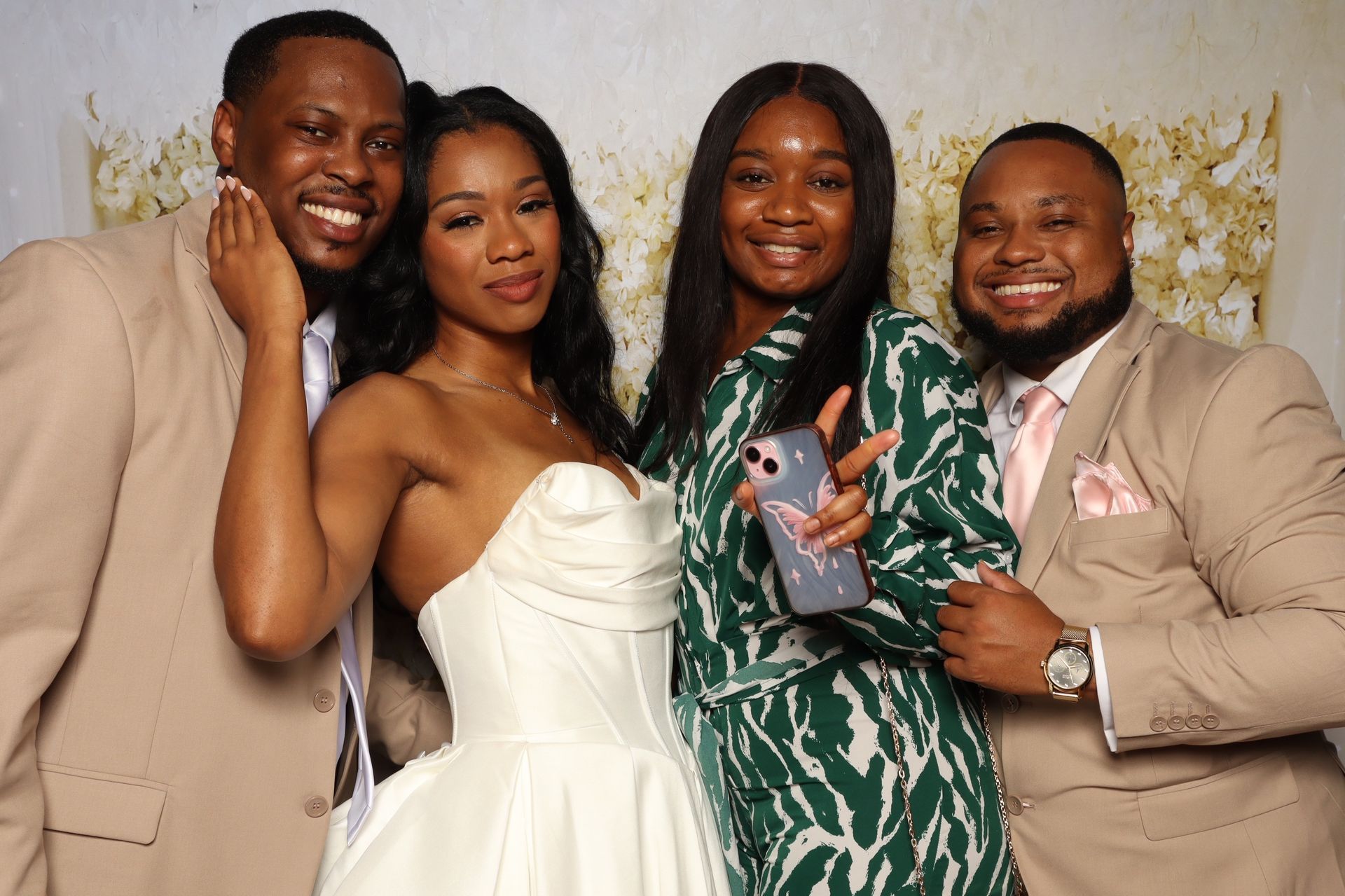 Brianna and Allan Printed Photo Booth Experience