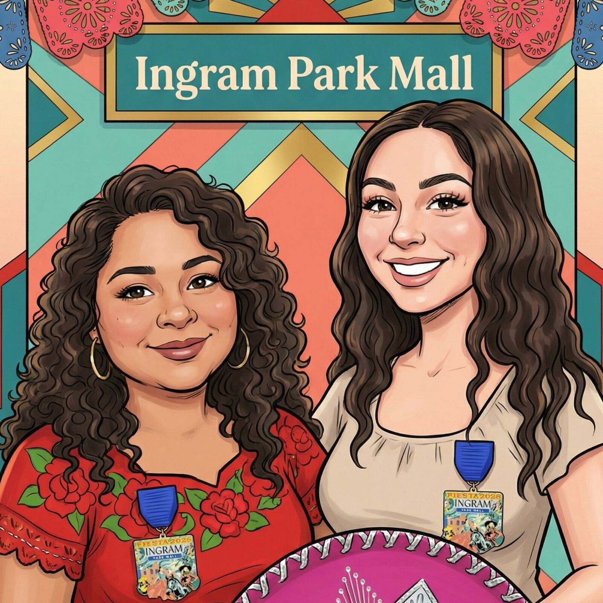 AI Caricature Portrait Photo Booth Experience