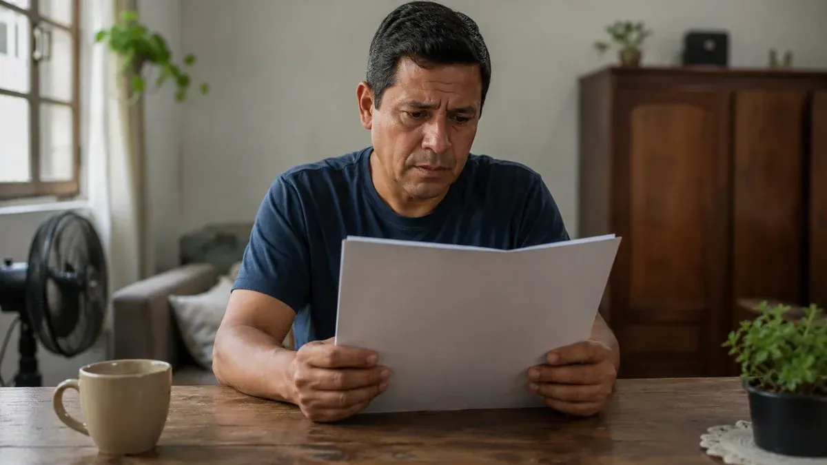 Trabalhador analisa PPP para pedir aposentadoria especial de 25 anos