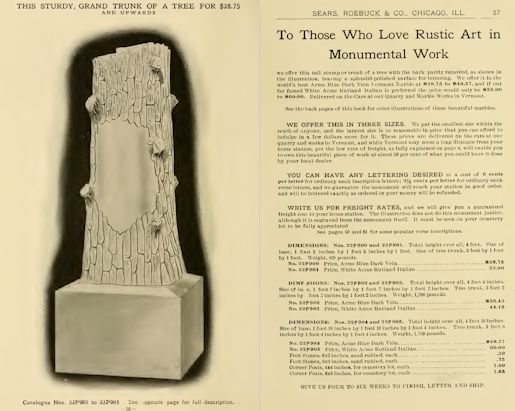 1902SearsTreeStoneInCatalog515 1902SearsTreeStoneInCatalog515