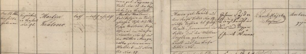 BirthBaptismMartinKralovec1858Domazlice95B51IM545Portafontium BirthBaptismMartinKralovec1858Domazlice95B51IM545Portafontium