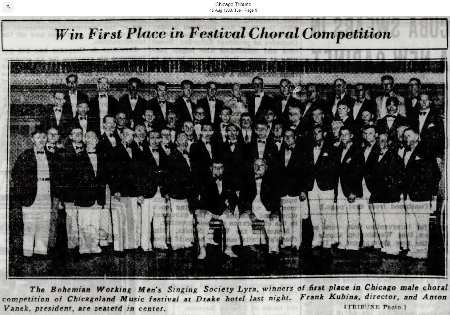 BohemianWorkingMensChoirWinsFestivalTribune8151933Page9 BohemianWorkingMensChoirWinsFestivalTribune8151933Page9