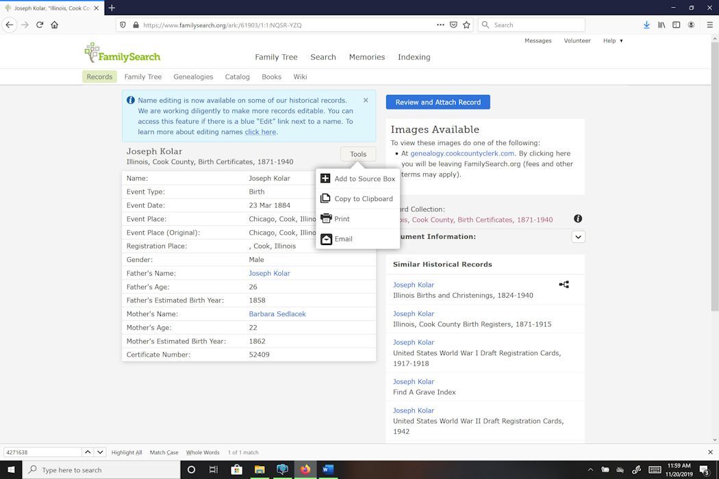 ClickOnToolsAndSelectCopyToClipboard1050