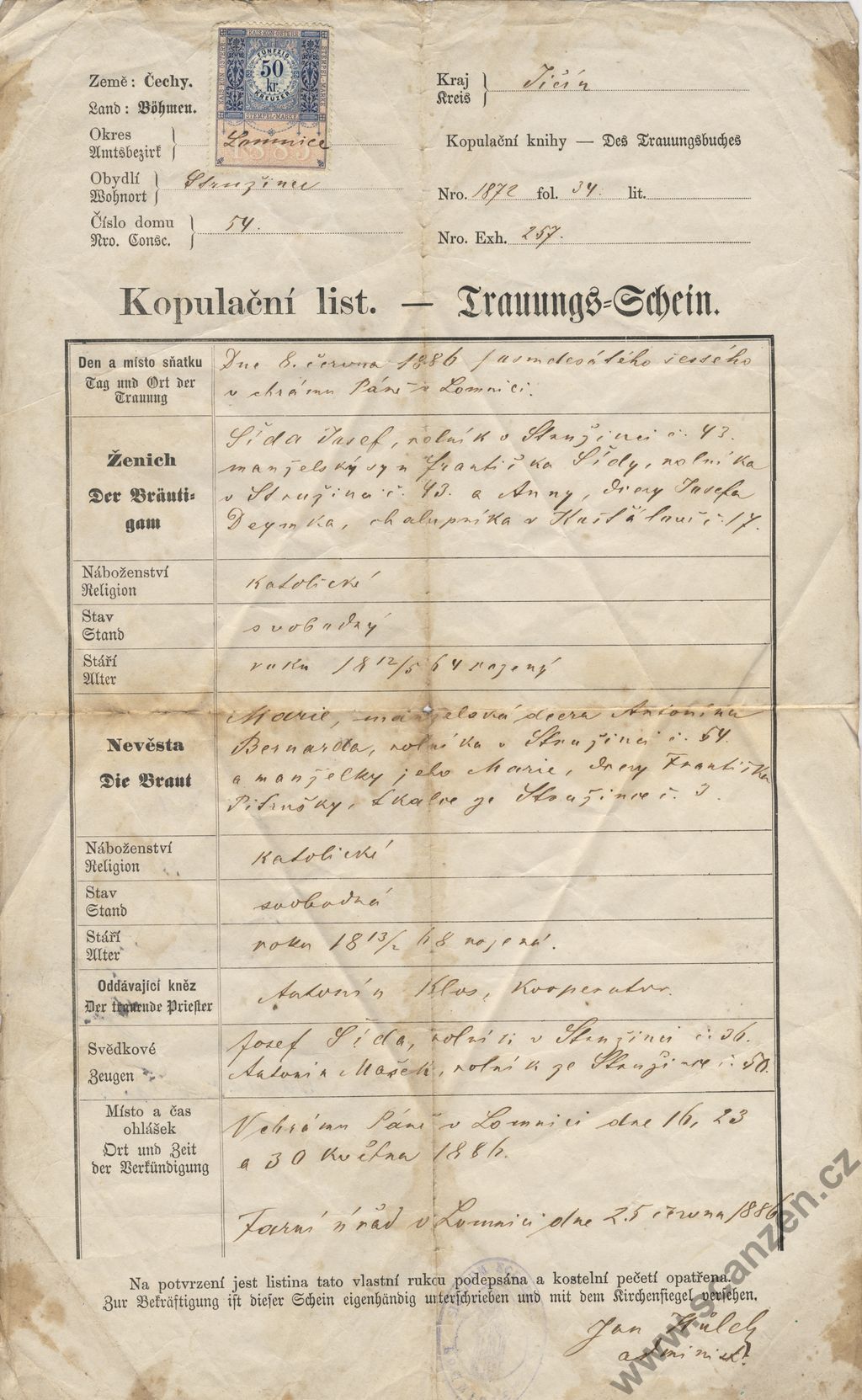 KopulacniOddaciList1886
