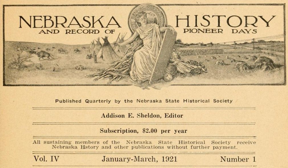 NebraskaHistoryAddisonSheldon1921 NebraskaHistoryAddisonSheldon1921