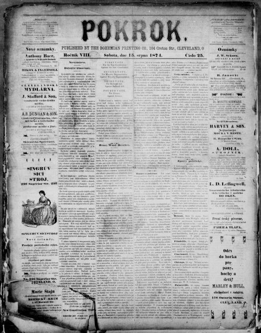 PokrokNewspaperPage1From8151874LOCat525 PokrokNewspaperPage1From8151874LOCat525
